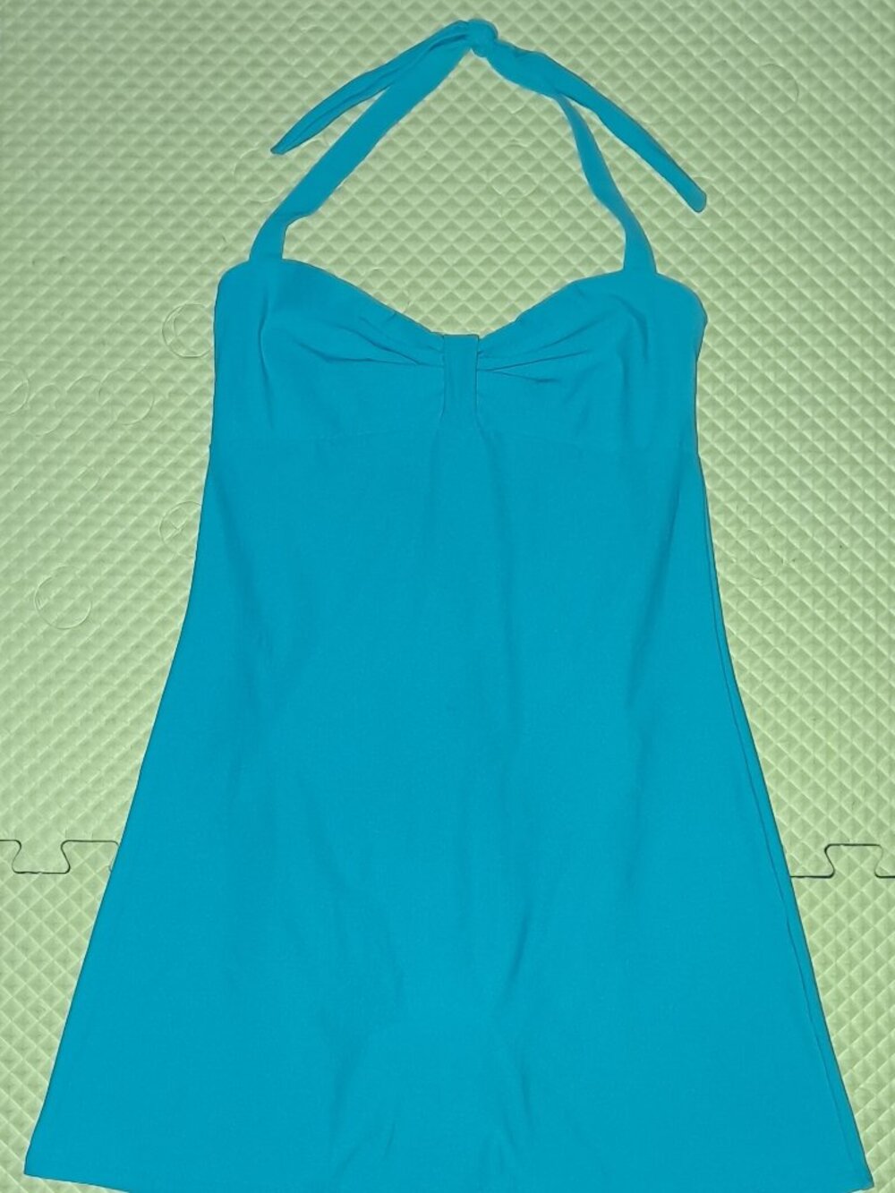 Calvin Klein Hot Mini Swim Dress Swimsuit Halter Neckline Strap